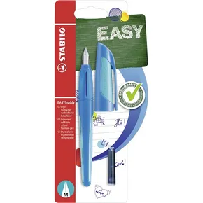 Füllhalter mit Standardspitze M - STABILO EASYbuddy dunkelblau/hellblau